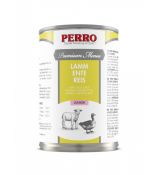 PERRO Premium Menue Junior Jehně, Kachna a rýže 410g