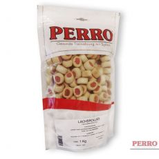 PERRO sušenky - Lososové Rollies 1kg