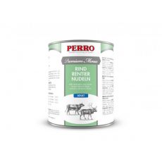 PERRO Premium Menue Hovězí, Sob a celozrné nudle 820g