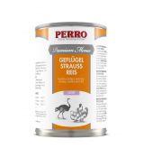 PERRO Premium Menue Light Pštros a rýže 410g