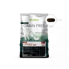 VZOREK PERRO Grain Free Adult Kůň Soft 100g